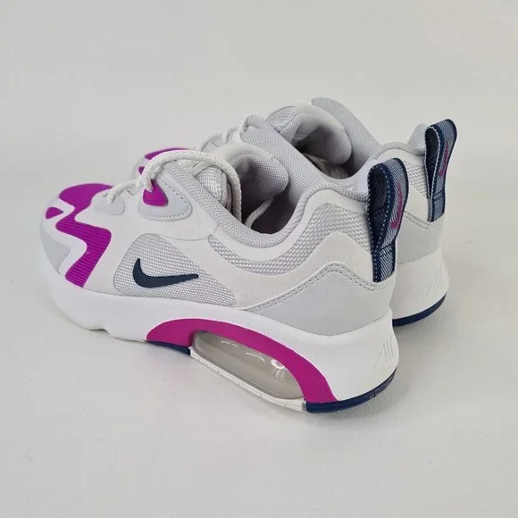 Nike Air Max 200 Women Running Atlhetic Shoes Photon Purple - Picture 7 of 12